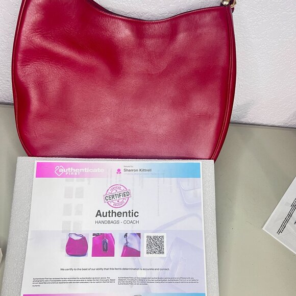 Coach Nomad Hobo 36026 Glovetanned Leather Shoulder Bag Purse Authenticated READ - Picture 12 of 16